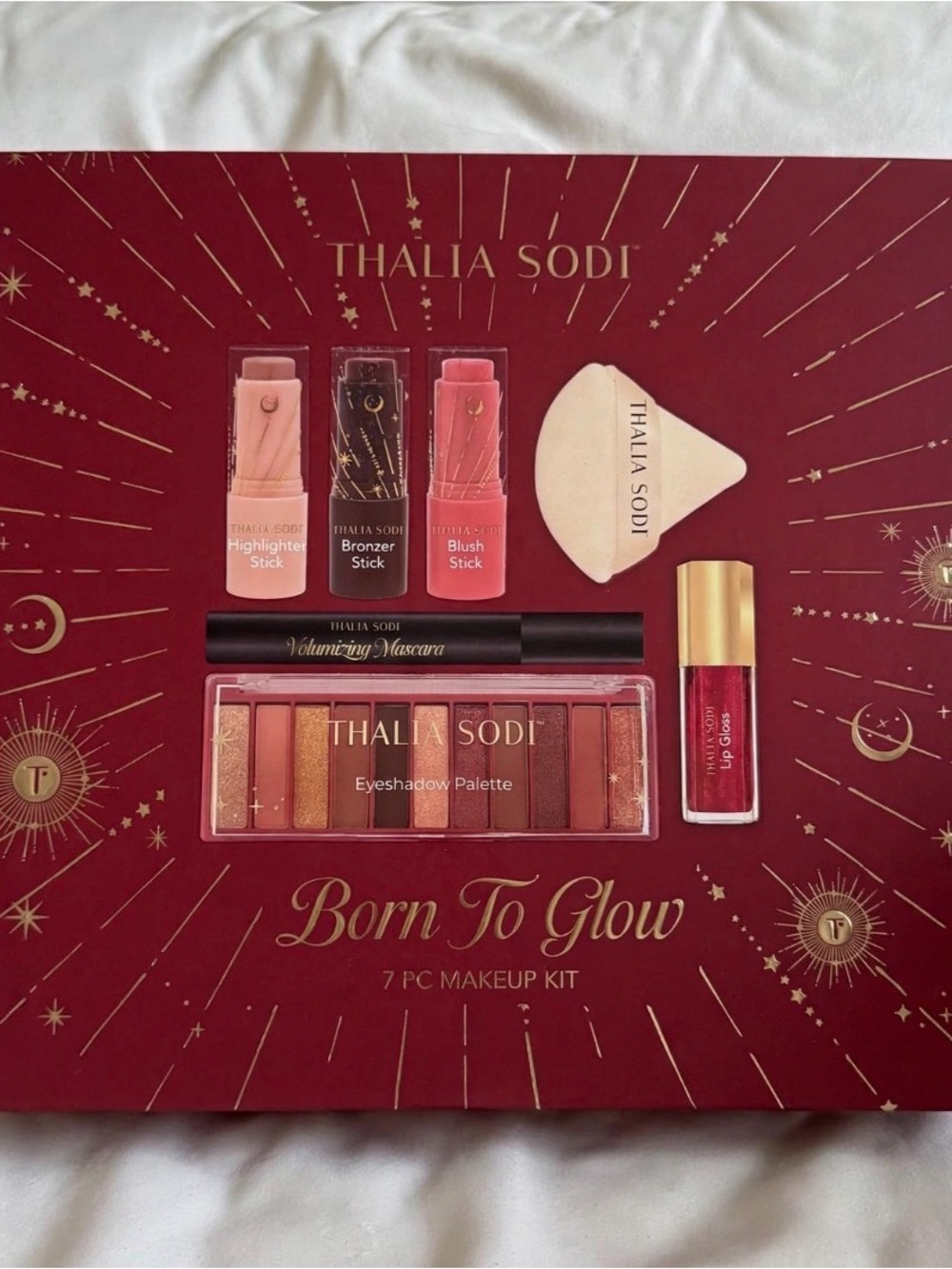 Thalia Sodi Born To Glow 7-Piece Makeup Kit -